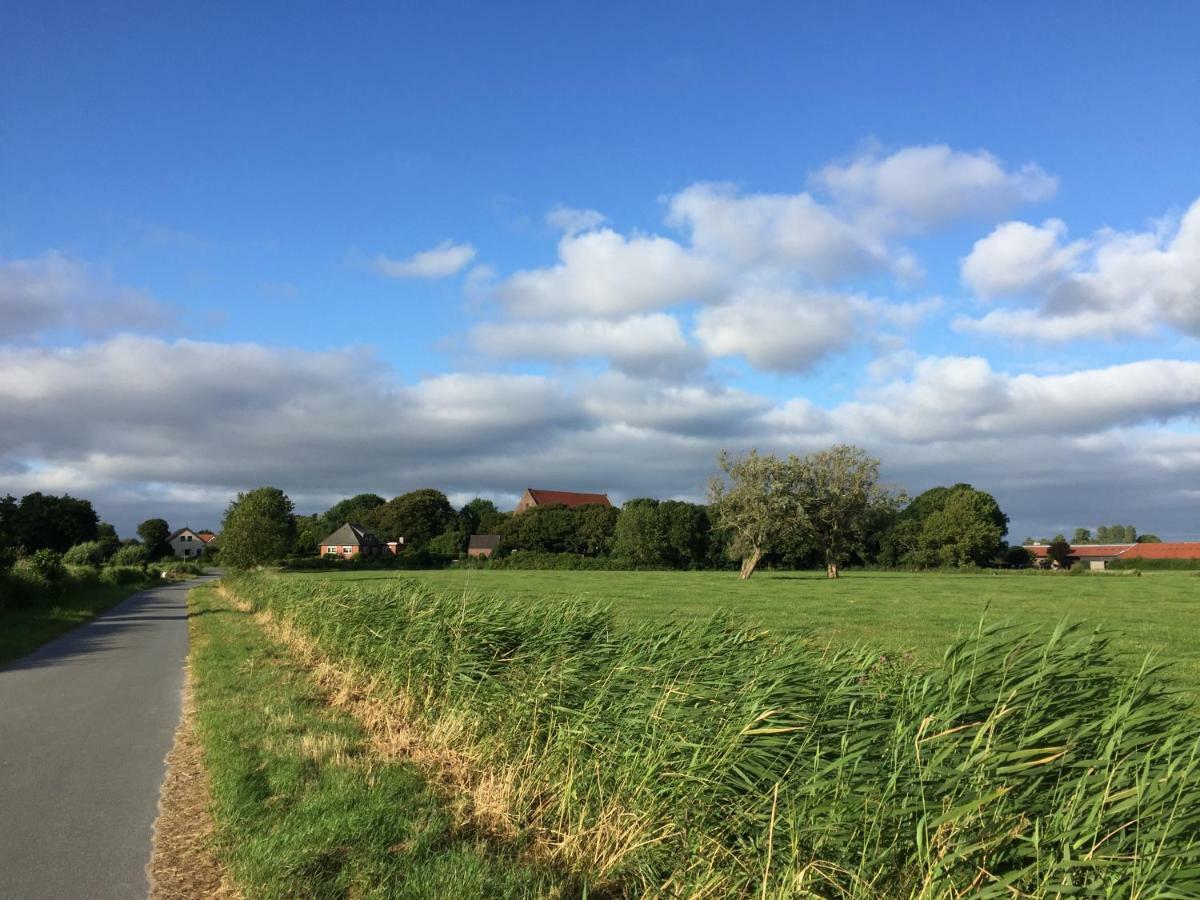 Ferienwohnung Minsener Warft Schillig Exterior foto