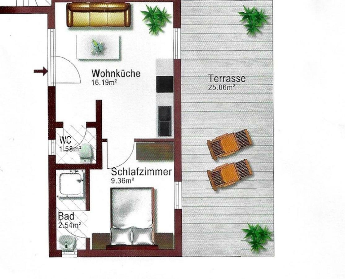 Ferienwohnung Minsener Warft Schillig Exterior foto